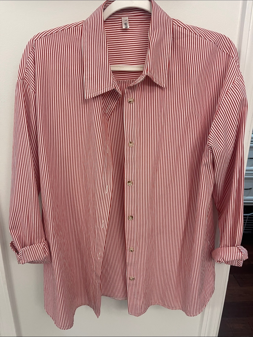 Women’s Striped Buttondown - Picture 4 of 4